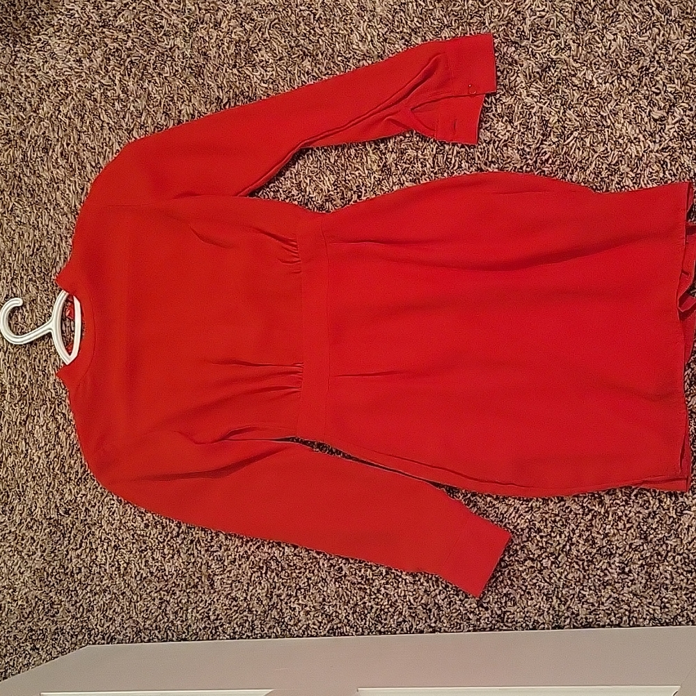 Red dress